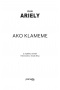 Ako klameme (Dan Ariely)