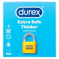 Durex Extra Safe prezervatívy 3 ks