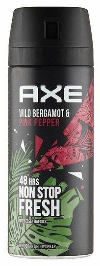 AXE Pink Pepper & Wild Bergamot Deodorant v spreji 150 ml