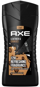 AXE Leather & Cookies sprchový gél s vôňou kože a cookies 250ml