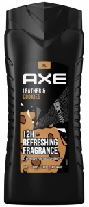 AXE Leather and Cookies sprchový gél s vôňou kože a cookies XL 400ml