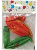 Nafukovacie balóny Lopta na gumičke - 2ks/balenie