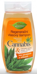 BC BIO Cannabis Regeneračný a zvláčňujúci šampón 260 ml