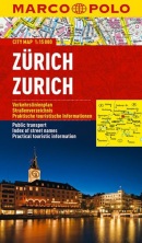 Zürich - sprievodca s mapou 1:15 000