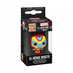 Funko POP Keychain: Marvel Luchadores - Iron Man kľúčenka