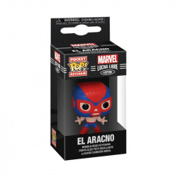 Funko POP Keychain: Marvel Luchadores - Spider-Man kľúčenka