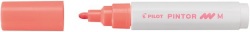 PILOT Pintor Medium akrylový popisovač 1,5 - 2,2 mm - neónovo červený
