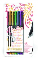 Set Chameleon Fineliner - detailné popisovače, základné tóny 6 ks