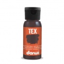 DARWI TEX barva na textil - Tmavě hnědá 50 ml