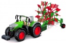 Bburago 1:50 Farm Traktor Fendt 1050 Vario with Whirl Rake