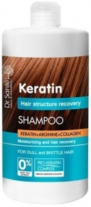 Dr. Santé Keratin šampón pre hydratáciu a regeneráciu vlasov 1000 ml