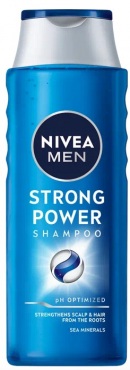 NIVEA Men Šampón pre mužov Strong Power 400 ml