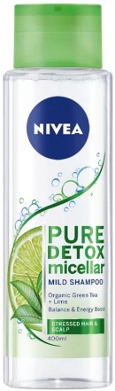 NIVEA Detoxikačný micelárny šampón Pure Detox 400 ml