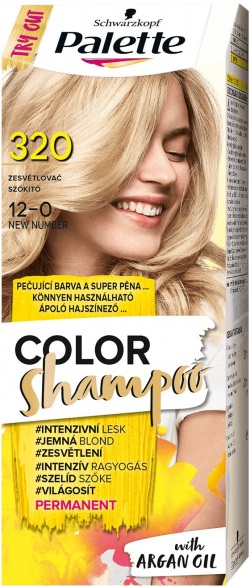 Palette color šampón 12-0(320) Zosvetľovač