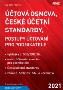 Účtová osnova, České účetní standardy 2021 (Jana Pilátová)
