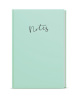 Notes linajkový Pastel - zelená (Roman Cílek)