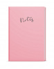 Notes linajkový Pastel - ružová