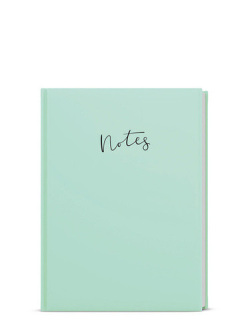 Notes linajkový Pastel - zelená