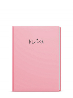 Notes linajkový Pastel - ružová