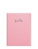 Notes linajkový Pastel - ružová