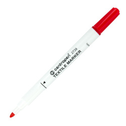 Popisovač CENTROPEN 2739 Textile  červený