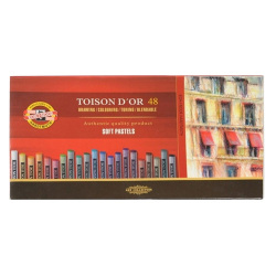 KOH-I-NOOR krieda prašná Toison D Or sada 48 ks