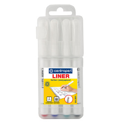 Liner Centropen 2811 0,3 mm sada 4 ks
