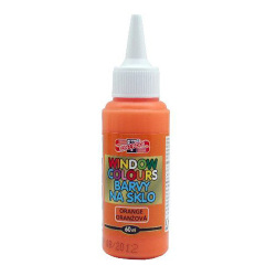 Farba na sklo oranžová 60 ml