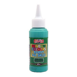 Farba na sklo tmavo zelená 60 ml
