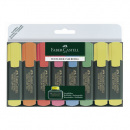 Zvýrazňovač FARBER-CASTELL TEXTLINER 1548/8 set 6+2