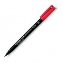 Permanentný popisovač, OHP, 0,4 mm, STAEDTLER "313 S", červený