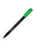 Permanentný popisovač, OHP, 0,6 mm, STAEDTLER "318 F", zelený