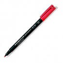 Permanentný popisovač, OHP, 1 mm, STAEDTLER "317 M", červený