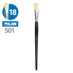 Štetec plochý MILAN č. 18  - 501