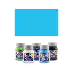 ACRILEX farba na textil, Sea Blue (morská modrá) 37 ml