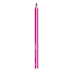 Stabilo grafitová ceruzka Trio Thick hrubá trojhranná tmavo ružová