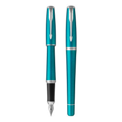 Pero plniace PARKER URolleran Vibrant Blue CT -F- (1ks)