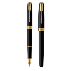 Pero plniace PARKER Sonnet Matte Black GT -F-