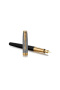 Pero plniace PARKER Sonnet Silver & Black GT 18K -F-
