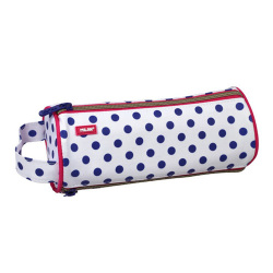 Puzdro na perá MILAN - oválné Dots