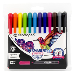 Popisovače CENTROPEN 2896 Creative sada 12 ks