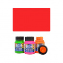 ACRILEX farba na textil, Fluorescent Red (červená) 37 ml