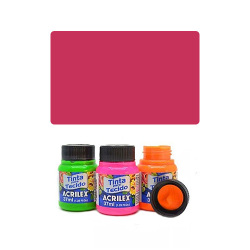 ACRILEX farba na textil, Deep Rose (ružová) 37 ml