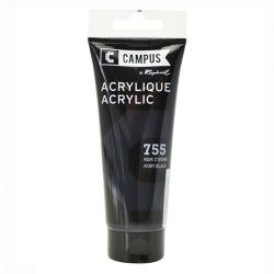 Akrylová farba SE Campus 120 ml čierna 755