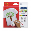 Popisovač CENTROPEN 2739 Textile  sada 10 ks
