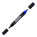 Popisovač CENTROPEN 1666 obojstranný modrý