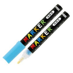 Popisovač M&G Acrylic Marker 2 mm akrylový, Crystal Blue S602