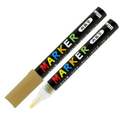 Popisovač M&G Acrylic Marker 2 mm akrylový, Yellowish Brown S411