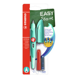 Roller guľôčkový STABILO EASYbirdy Pastel pre pravákov, aqua zelená