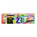 Zvýrazňovač STABILO BOSS ORIGINAL - 23 ks stolný set - 9 neonových a 14 pastelových farieb
